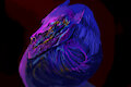 Violet Dragon by dragondroolart
