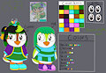 Cole The Penguin (ACNH Sona) Reference Sheet