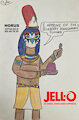 Jell-O Ancient God Ad #1: Horus by VultureX1998