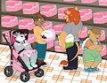 Parents discussing at an abdl store by Loupy