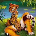 Patreon Reboot - Year of the Tigress Pinup! [SFW] by DragonFU
