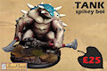 Fenris Games; Ankylosaur miniature