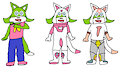 Kitty N Sonic Costumes