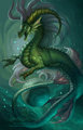 Zodiac Dragon . Capricorn by sixthleafclover