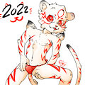Happy tiger year 2022 by chocobo