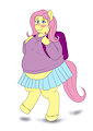 Fluttershy's Freshmen 15