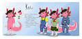 Kale the Axolotl Reference Sheet by PinkStarships