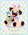 Easter Puggy -By Glitter-Sweet-