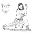 2022 Inktober52 - 07. Tiger