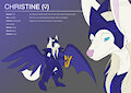 Commission - Christine Character Sheet