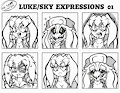 Luke/Sky Expressions- 01 & 02