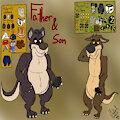 Father & Son Ref Sheet