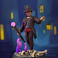 Hero Forge: Dr. Facilier by FIREWOLF1990