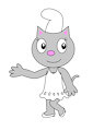 Alexa the Cat as Smurfette