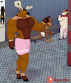 The public showers in the bathroom are great by Fayrofire398