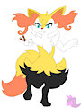 (Comisión 1)Fayna The Braixen