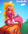 Princess Peach by BunButtts