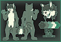 my ref sheet for all to see by ClydeFalken