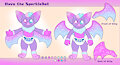 Nova Sparkle Bat - Wing Differences by DanielMania123