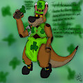 Happy St. Patricks Day From Buster Kangaroo