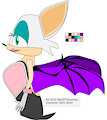 Rouge the Bat in Inkscape