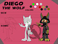 Diego The Wolf Ref - Comm by OriginalCarrot