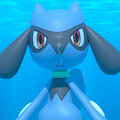 [3D] Riolu underwater