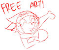 Free art! come and request! :3