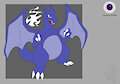 My Blue Charizard by BSW100