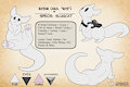 [Commission, Reference Sheet] Nisim the Slugcat