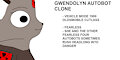 Gwendolyn (Fearless Four) Autobot clone ref sheet