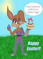 Happy Easter From Bunnie Rabbot!