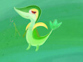 Snivy vibing in the wild 09-04-2022