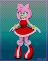 New Amy! (Sonic adventure Idle) by MillowDoe
