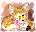 [GIFT] Fox Fennec Icon by KuroDrunk