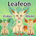 Leafeon Vtuber Model [Available] by Uluri
