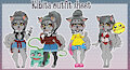 Kibita Outfit Ref Sheet 💜✨