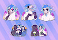 Quill (and friends) Telegram Stickers by ljames