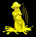 Splatoon Yellow Goo by Beitaier