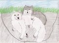 Tenshi & Wolfie Vday by Tenshikitsune