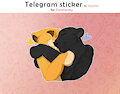 Telegram sticker for Pantheritty