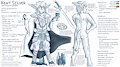 Sieg & Marien - Kent Silver - Character Sheet by Farfener