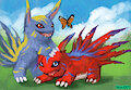 Elecmon and Violet Elecmon