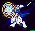 Aegiochusmon Blue