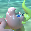 [3D] Cassie underwater 2