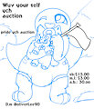 cubby pride  ych auction