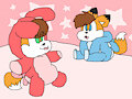 Baby Leo and Rosemary by yoshiwoshipower99