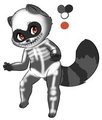 [Custom Adopt] Skull Raccoon