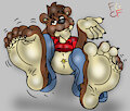 Brunos Burr Footpaws by TheRedSkunk