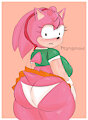 Fat Classic Amy Rose by mangosour